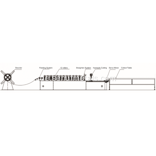 Automatische T-Deckenproduktionslinie